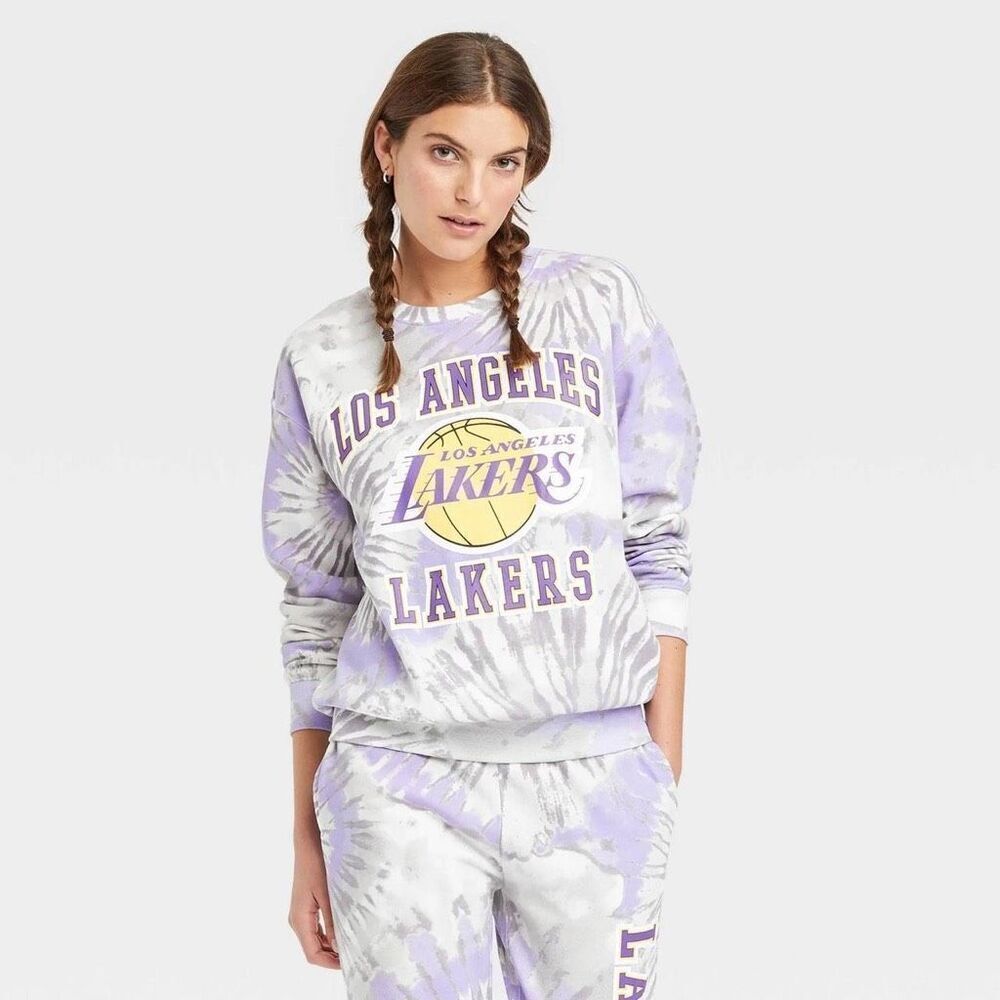 ✨Hybrid Women's NBA LA Lakers Graphic Sz Medium Sweatshirt✨